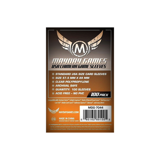 [MDG-7044] Sleeves 57,5x89 Standard - Mayday