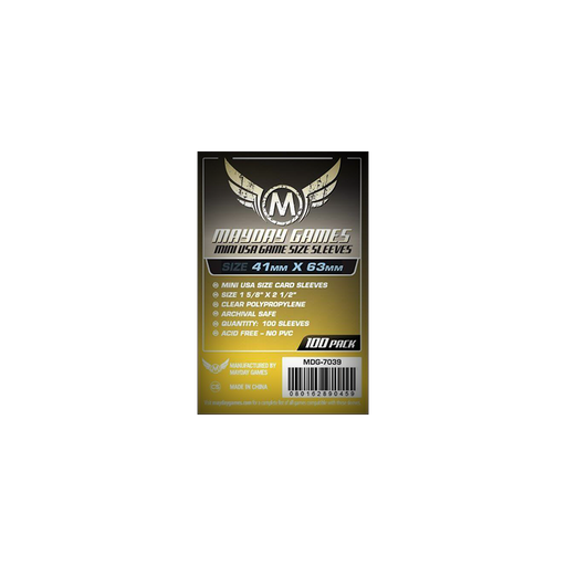 [MDG-7039] Sleeves 41x63 Standard - Mayday