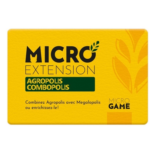 [MATBUT101192] Micro-Games: Agropolis : Pack d'extensions + Combopolis