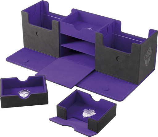 [GGS20182ML] Deck Box - The Academic 266+ XL Black/Purple