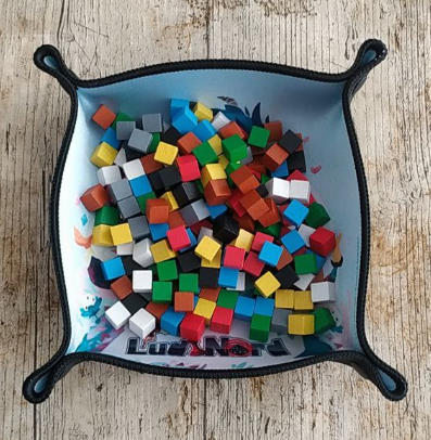 [cubeboisaleatoire] Cube en bois- 10mm- aléatoire