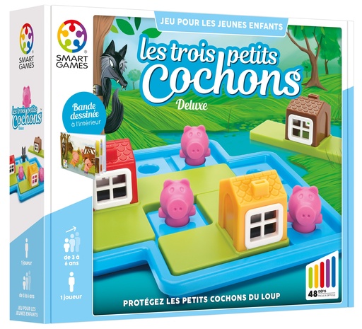 [SG 023 FR] SmartGames : Les Trois Petits Cochons