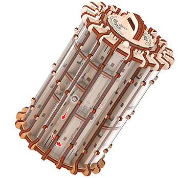 [PWLA] Labyrinthe modèle 3D mobile en bois