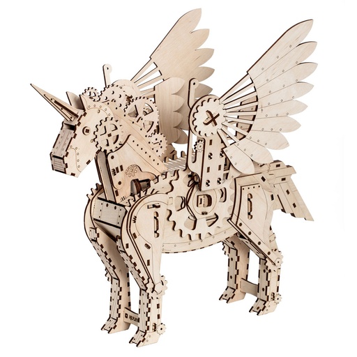 [PWLI] Licorne modèle 3D mobile en bois