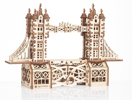[PWTOS] Tower Bridge petite maquette 3D mobile en bois