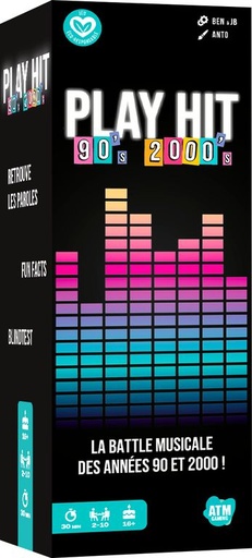 [ATMPLH0101FR]  Play Hit 1990 - 2000 