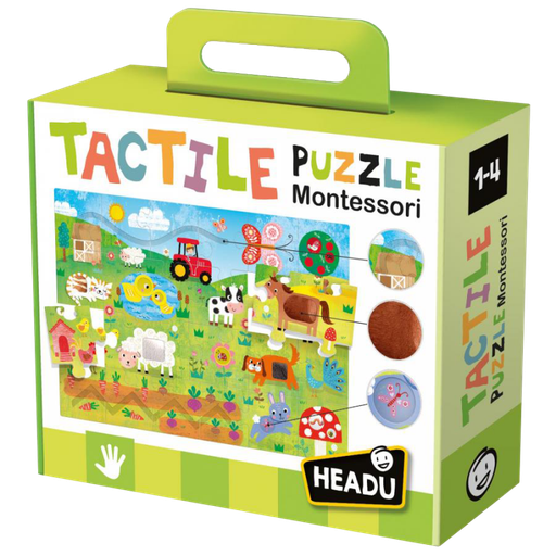 [PIX697] Tactile Puzzle Montessori