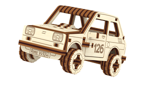 [612115e] Voiture de rallye 3 (87 pcs)