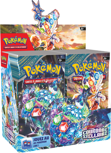 [POEV0702] Pokémon EV07 : Couronne Stellaire - Display FR (36 Boosters)