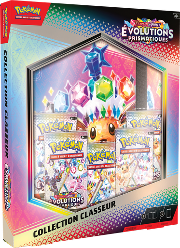 [POEVX5ALB] Pokémon : Portfolio (A4-9 pochettes) + 5 boosters