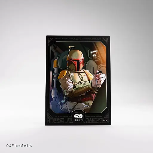 [GGS15073ML] GG : Star Wars Unlimited Art Sleeves : Boba Fett