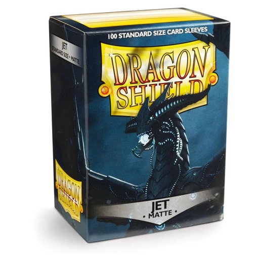 [AT-11024] Dragon Shield - Standard Sleeves - Matte Jet