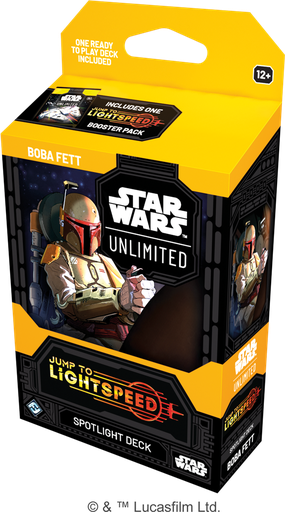 [FFGSWH0400EN_BobaFett] Star Wars Unlimited : Jump to Lightspeed Deck 1J Boba Fett EN