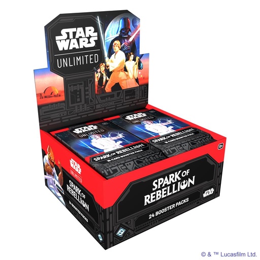 [FFGSWH0101EN] Star Wars Unlimited: Spark of Rebellion Display EN