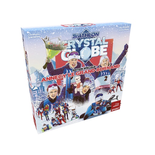 [609817d] Biathlon Crystal Globe - Nouvelle Édition - Annecy Le Grand-Bornand