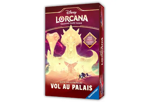 [11.098.527] Disney Lorcana set 8 - Le Règne de Jafar - Coffret Quête des Illumineurs - Vol au Palais