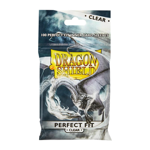 [AT-13001] 100 Dragon Shield Perfect Fit : Clear/Clear (15)
