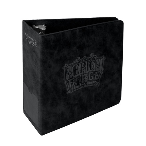 [EF0017f] Classeur de Collection - 3 D-Ring - Epic Forge - Noir