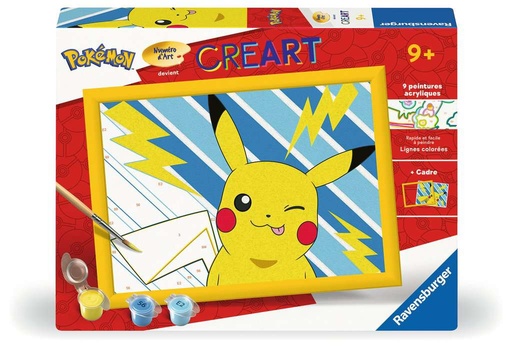 [00.025.905] CreArt Kids - 18x24cm - Pikachu Eclair