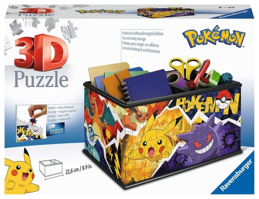 [00.011.546] Boite de rangement - Pokémon