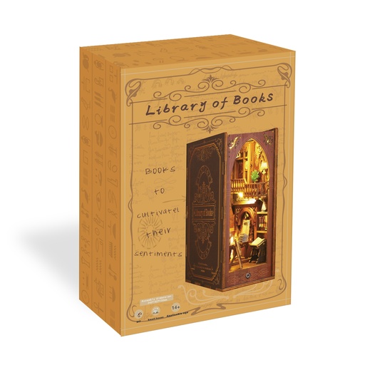 [612843] Book Nook - Salle de lecture (18,2 x 10 x 24,5 cm)