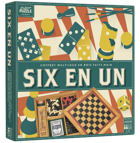 [PP8003] Six en un - Coffret 6 jeux