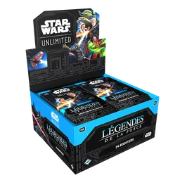 [FFGSWH0501EN] Star Wars Unlimited : Legends of the Forcee - Display (24 boosters) (EN)