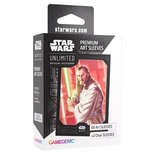[GGS15092ML] GG: Star Wars Unlimited Art Sleeves - Qui-Gon Jin
