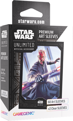 [GGS15093ML] GG: Star Wars Unlimited Art Sleeves - Darth Maul