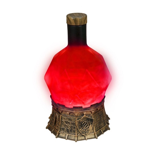 [ENTTLP1100RDEW] Lampe Sorcier Potion Rouge
