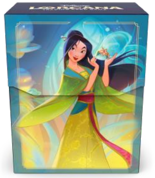 [11.098.628] Disney Lorcana set 9 - Fabuleux  - DeckBox - Mulan