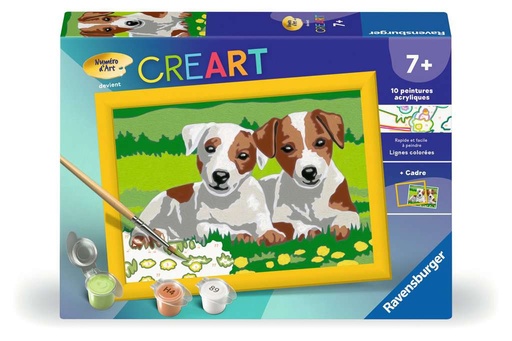 [12.023.031] CreArt - 13x18cm - Jack Russell