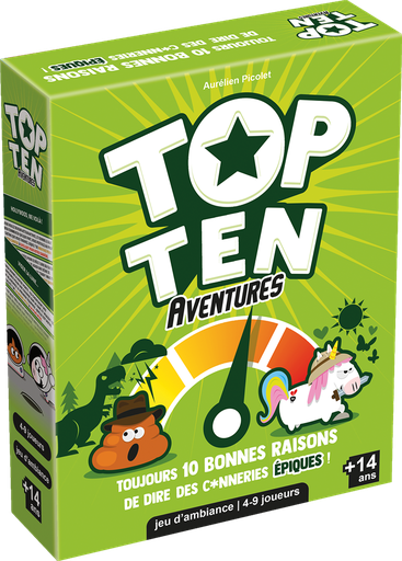 [CGTOPAV01] Top Ten Aventures