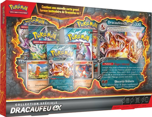 [POKSP2501] Pokémon : Coffret Collection spéciale Dracaufeu-ex