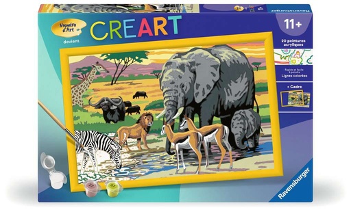 [00.025.999] CreArt Kids - 31x21cm - Savane