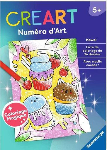 [13.099.053] CreArt Coloriage Magique - Kawai