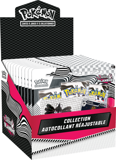 [POKEVT5TECH01] Pokémon: Tech Sticker 3-Pack Flamme Blanche