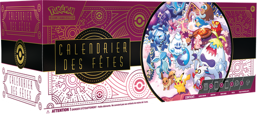 [POKCAL25] Pokémon : Calendrier des fêtes 2025 (de l'avent)
