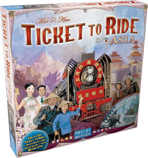 [AVE09] Aventuriers du Rail (Les) : Asie (Ext)