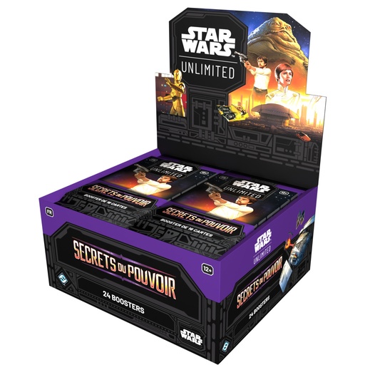 [FFGSWH0601FR] Star Wars Unlimited : Secrets du Pouvoir - Display (24 boosters) (FR)