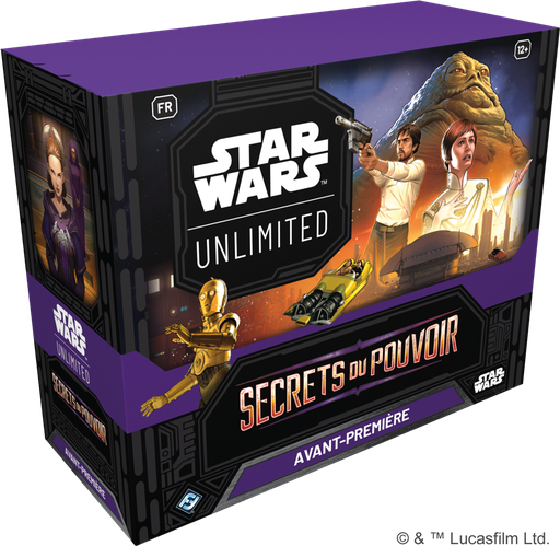 [FFGSWH0604FR] Star Wars Unlimited : Secrets du Pouvoir Boîte AP (FR)