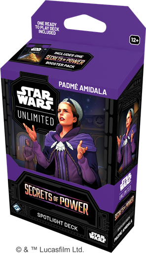 [FFGSWH0610EN-PadmeAmidala] Star Wars Unlimited : Secrets of Power Deck 1J - Padmé Amidala (EN)