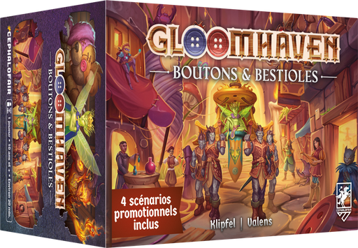 [CPHGH11FR] Gloomhaven : Boutons & Bestioles