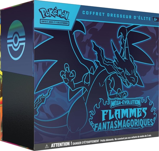 [POKELIEV12] Pokémon ME02 - Flammes Fantasmagoriques : coffret Dresseur d'Elite (ETB)