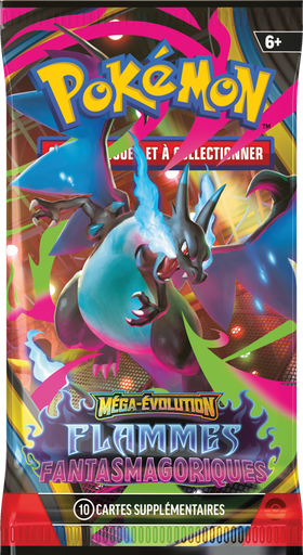 [POEV1202-booster] Pokémon ME02 - Flammes Fantasmagorique : Boosters aléatoire
