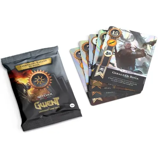 [JZGWYBNI] Gwent - 10 cartes ballades Nilfgaard