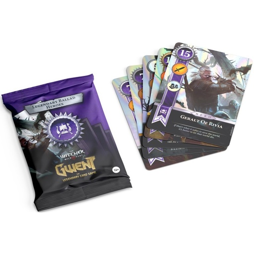 [JZGWYBSK] Gwent - 10 cartes ballades Skellige