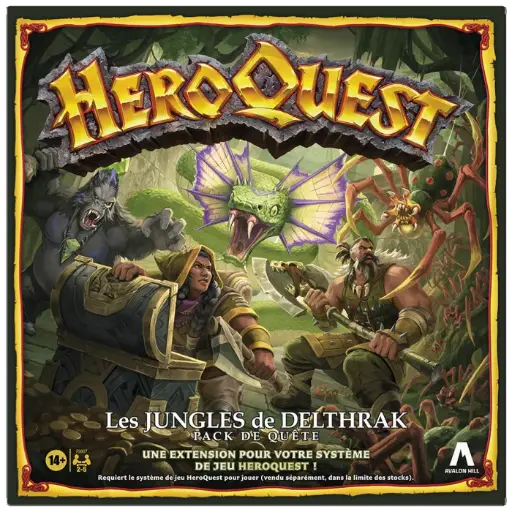 [PIX1617] HeroQuest - Ext. Les Jungles De Delthrak 