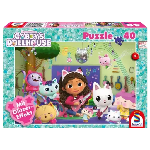[PIX1661]  Puzzle Gabby's Dollhouse - Fête De Miaou-Zig 