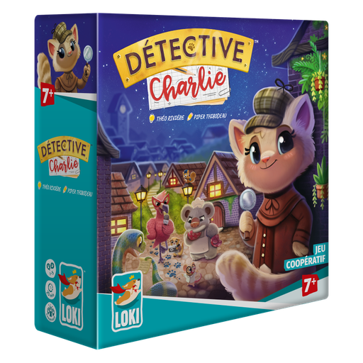 [51689-cadeau] Détective Charlie + Kit offert pour inventer tes propres histoires
